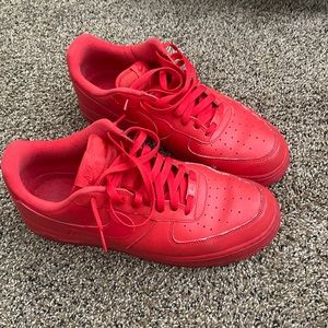 All Red Air Force 1